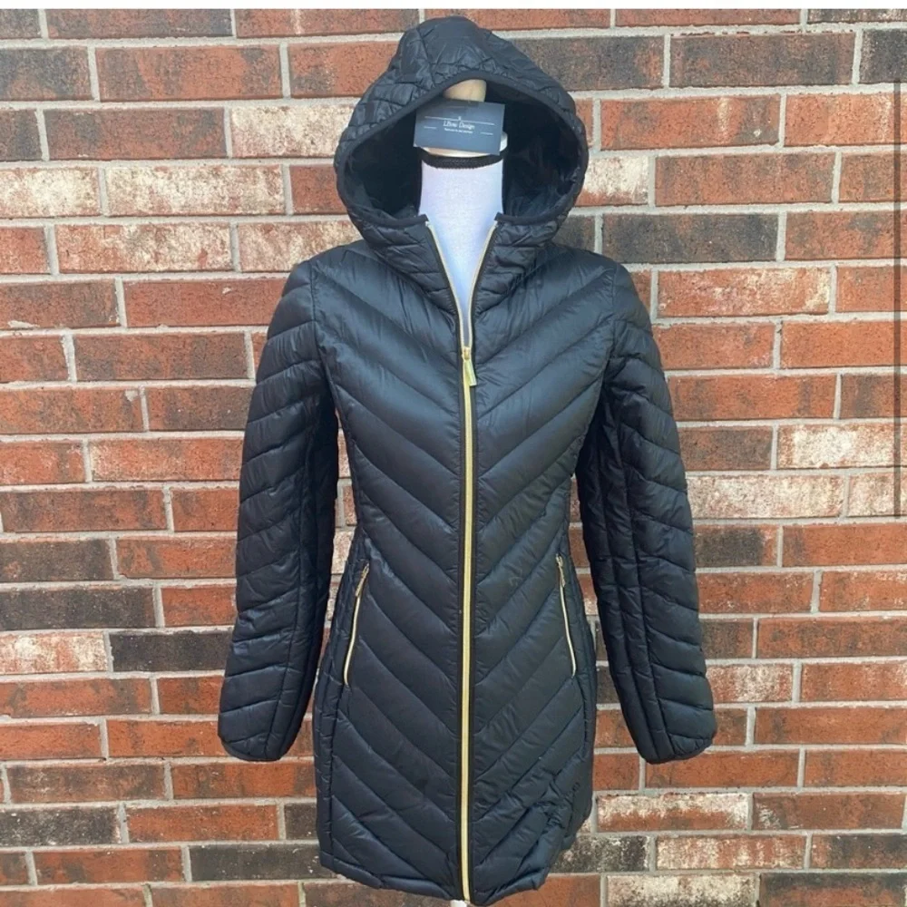 Michael Michael Kors Packable Down Fill Jacket Size XS - Picture 3 of 15